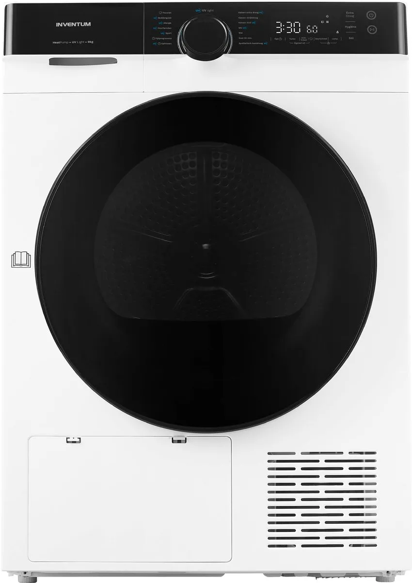 Inventum VDW9030W Warmtepompdroger 9kg