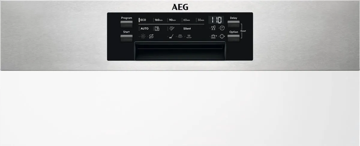 AEG FEE74716PM Inbouwvaatwasser 15 Couverts - Wit