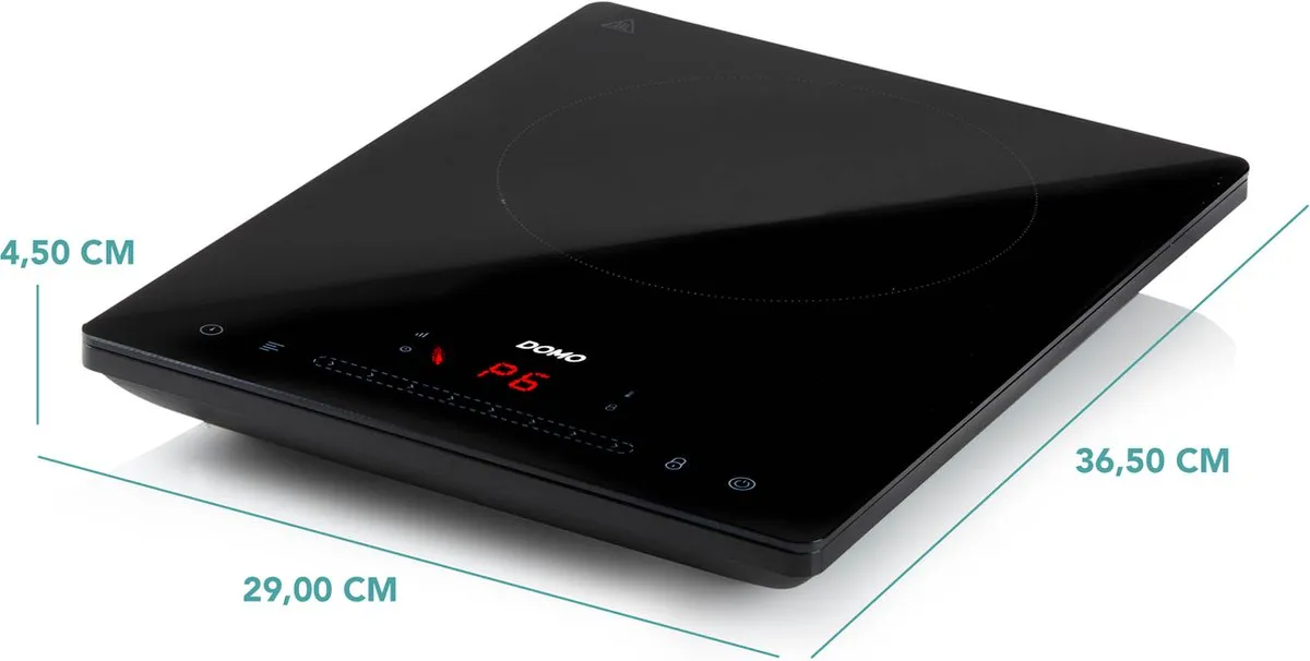Domo DO332IP Inductiekookplaat 2000W - Zwart