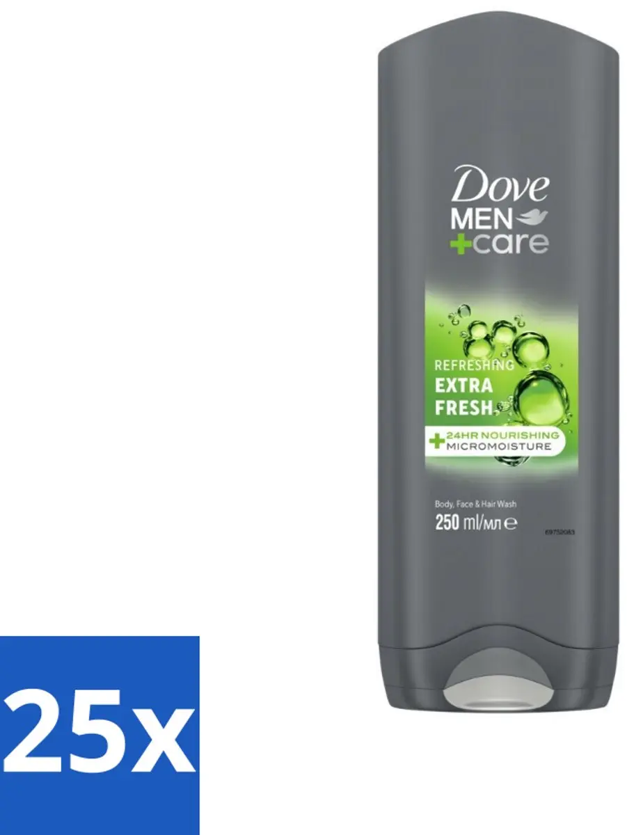 Dove Men+Care Douchegel Extra Fresh 250ml