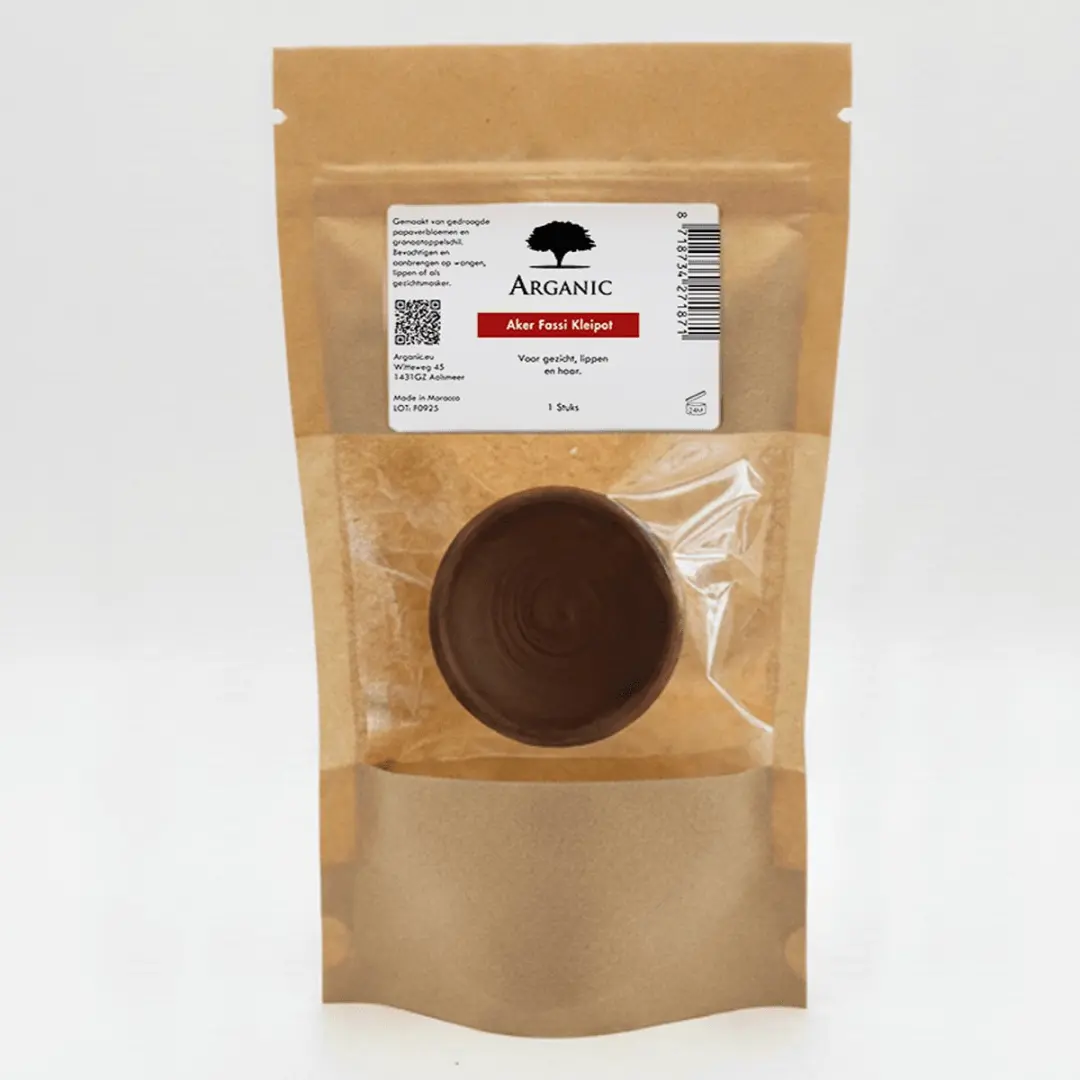 Arganic Aker Fassi Kleipot Lip & Wang Tint