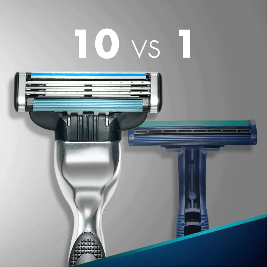 Gillette Mach3 Scheersysteem - 3 Scheermesjes
