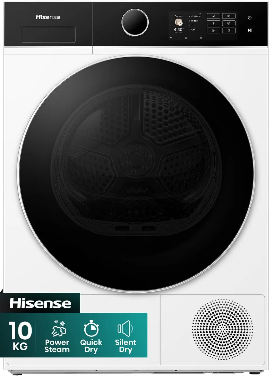 Hisense DH5I104BWAB Wasdroger 10kg