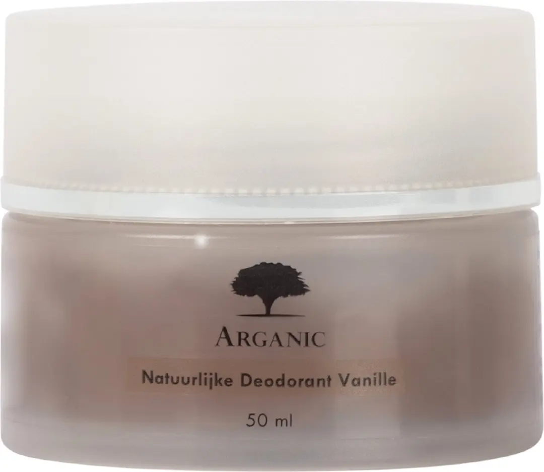 Arganic Natuurlijke Deodorant Vanille 50g