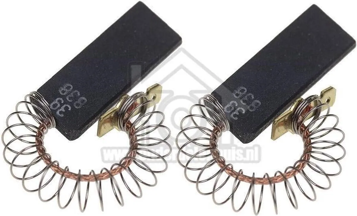 Bosch WM 6 Koolborstels - 12x5 Stuks - Grijs