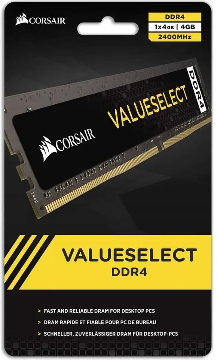 Corsair CMV8GX4M1A2666C18 DDR4 RAM - 8GB 2666MHz