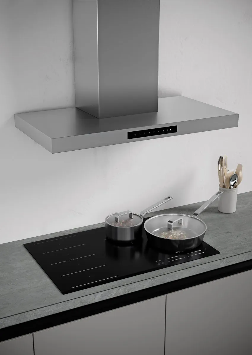 Smeg SI1F7845B Inbouw Inductiekookplaat 78cm - 4 Zones - Zwart