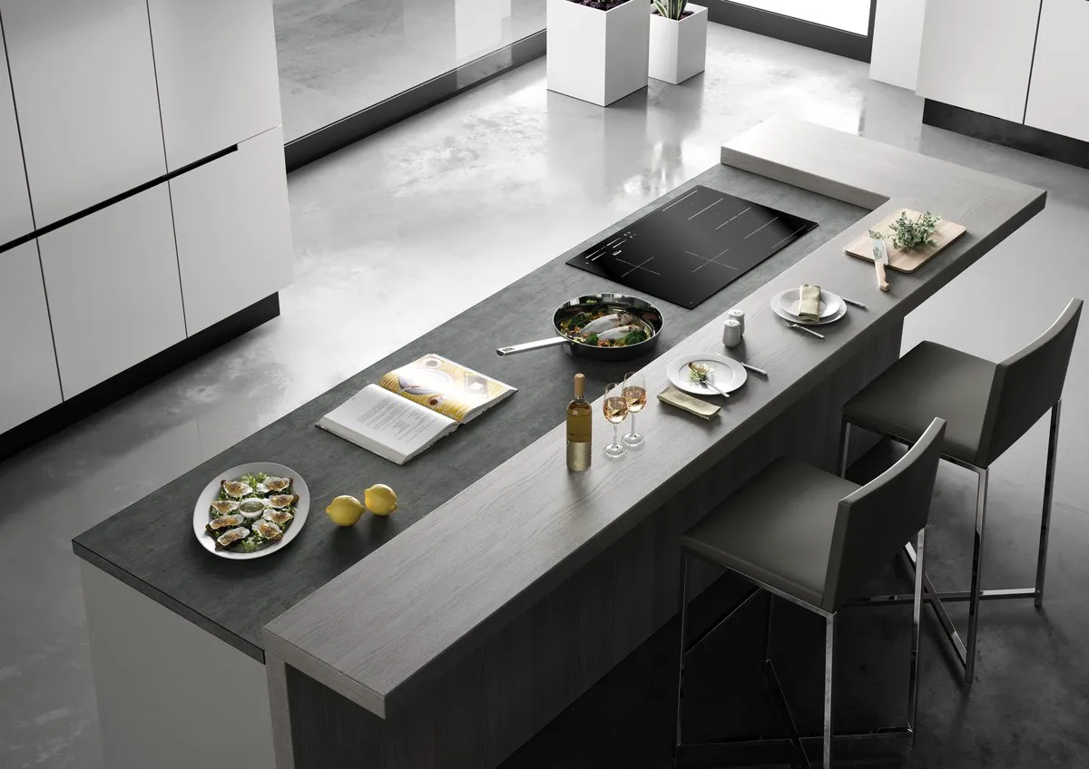 Smeg SI1F7845B Inbouw Inductiekookplaat 78cm - 4 Zones - Zwart
