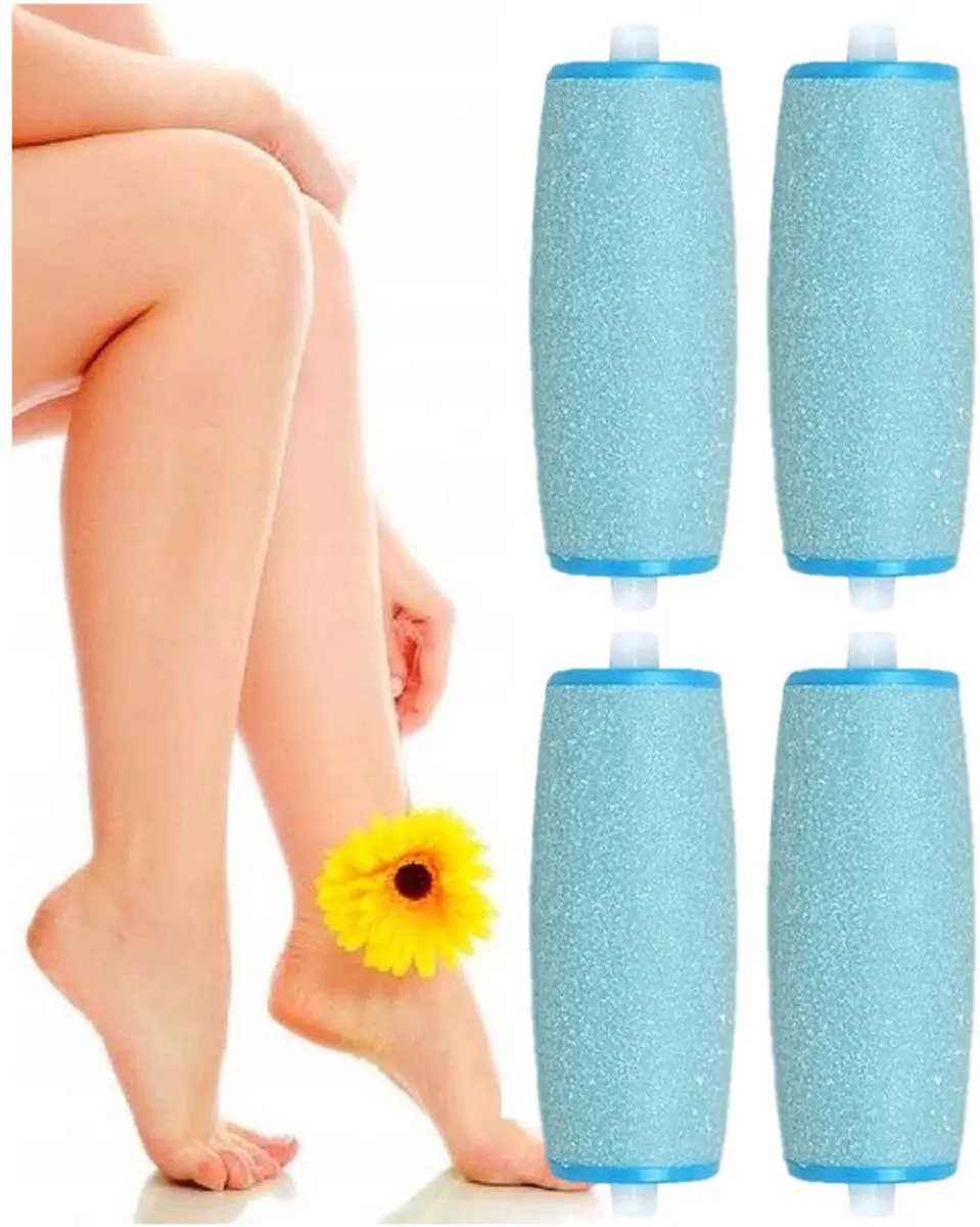 Scholl Velvet Smooth Wet&Dry Roller Opzetstukken - 4 Stuks - afbeelding 3 van 4