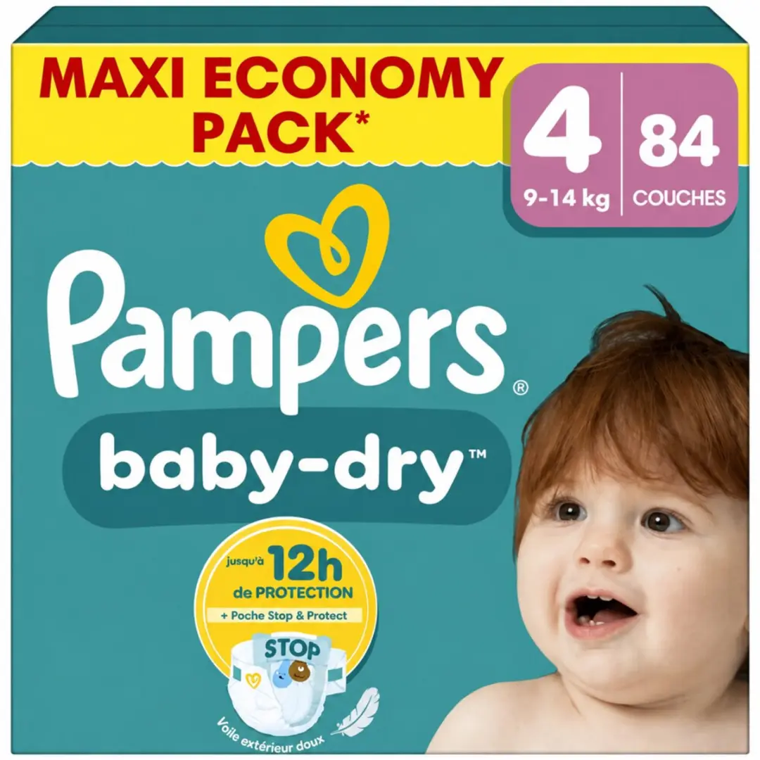 Pampers Baby Dry Luiers Maat 4 9-14kg