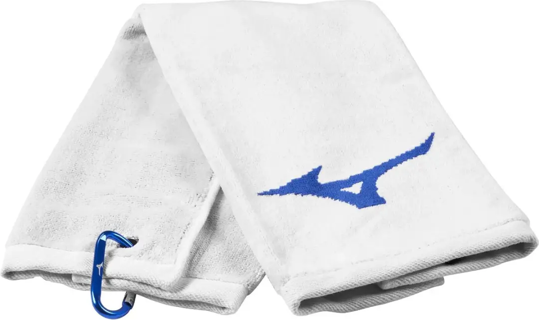 Mizuno RB Trifold Golfhanddoek - Wit - afbeelding 3 van 4
