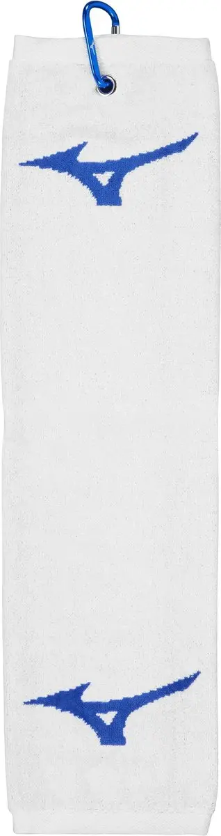 Mizuno RB Trifold Golfhanddoek - Wit - afbeelding 4 van 4