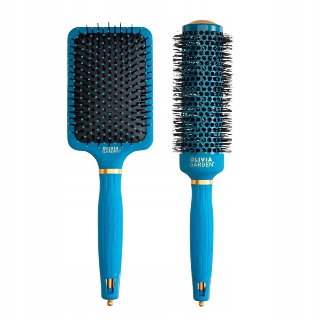 Olivia Garden Peacock Holiday Brush Cadeauset
