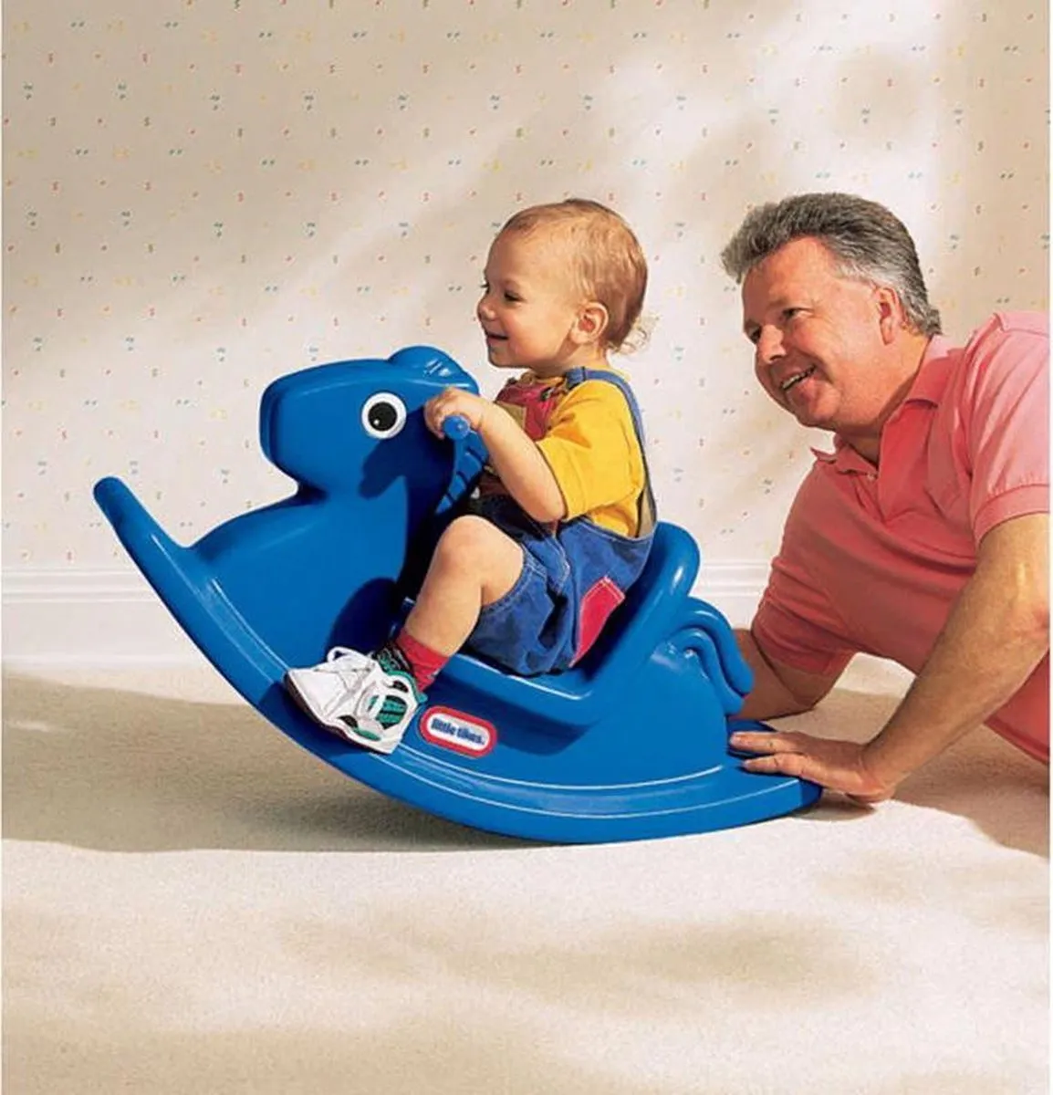 Little Tikes Hobbelpaard - Blauw - afbeelding 6 van 6