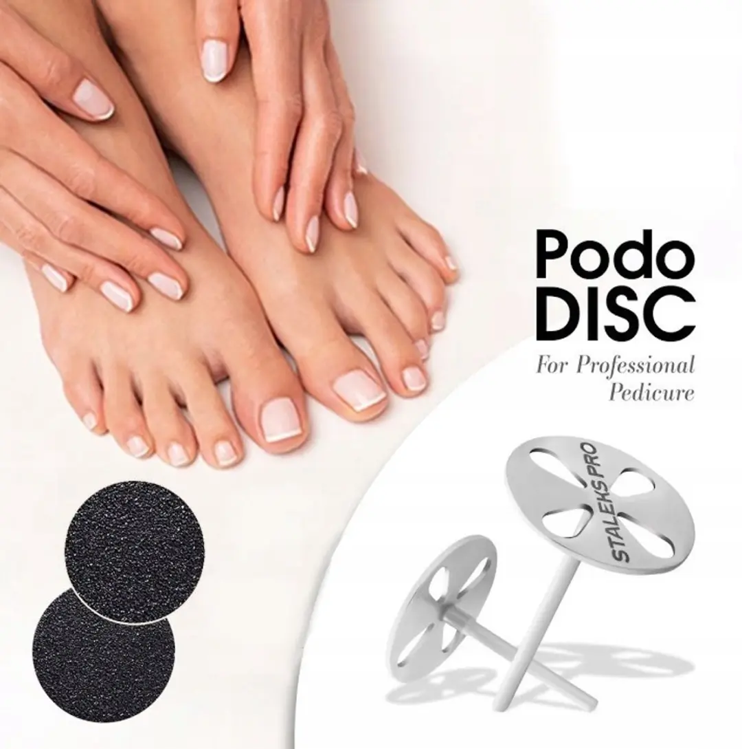 STALEKS PODODISC Vervangbare Opzetstukken L 180 Grit - 50 Stuks
