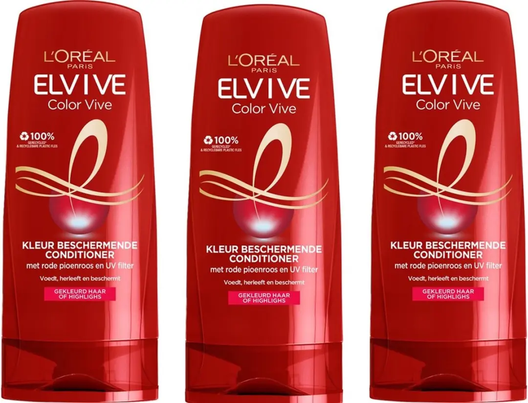 L'Oréal Paris Elvive Color Vive Conditioner 3x200ml