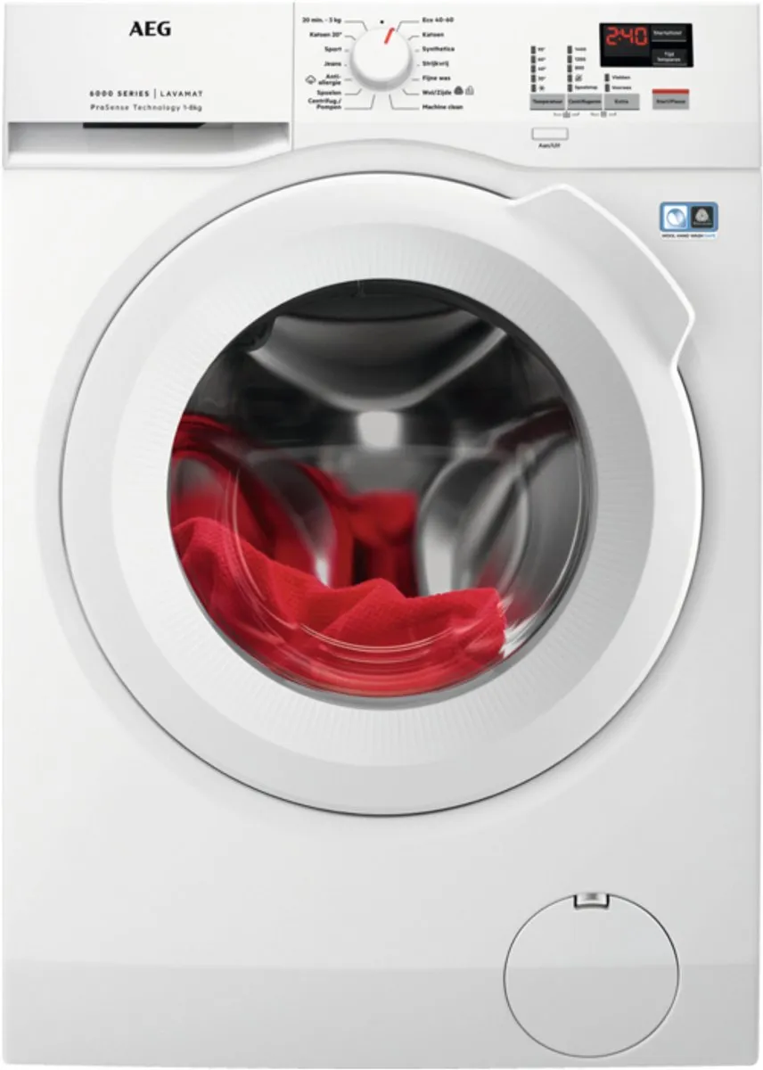 AEG LF6KIEL 6000 serie ProSense - Wasmachine - 8kg - 1400 rpm