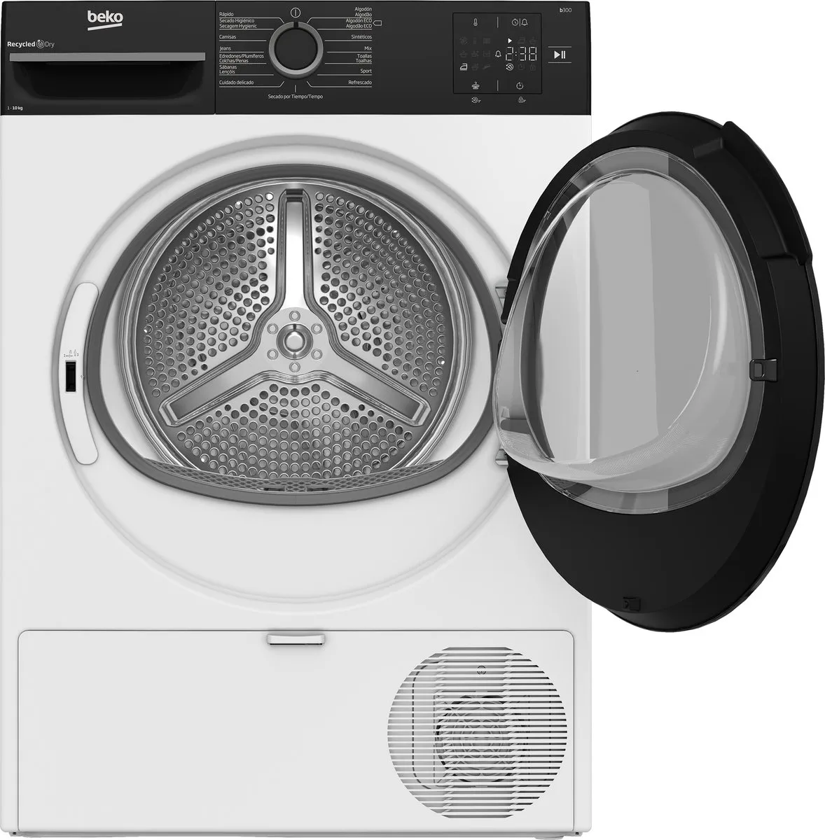 Beko BM3T30230W Droger 10 kg - Wit - afbeelding 4 van 6