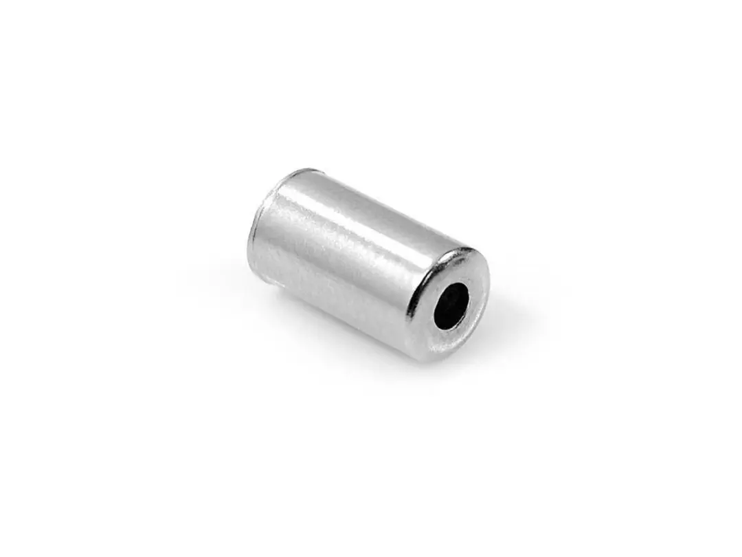 Clarks CX15 Stalen Remkabeluiteinden 10 Stuks - 5mm - Zilver