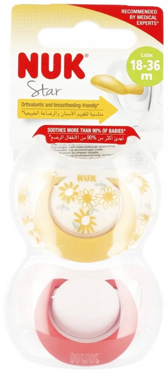 NUK Latex Speen 18-36m