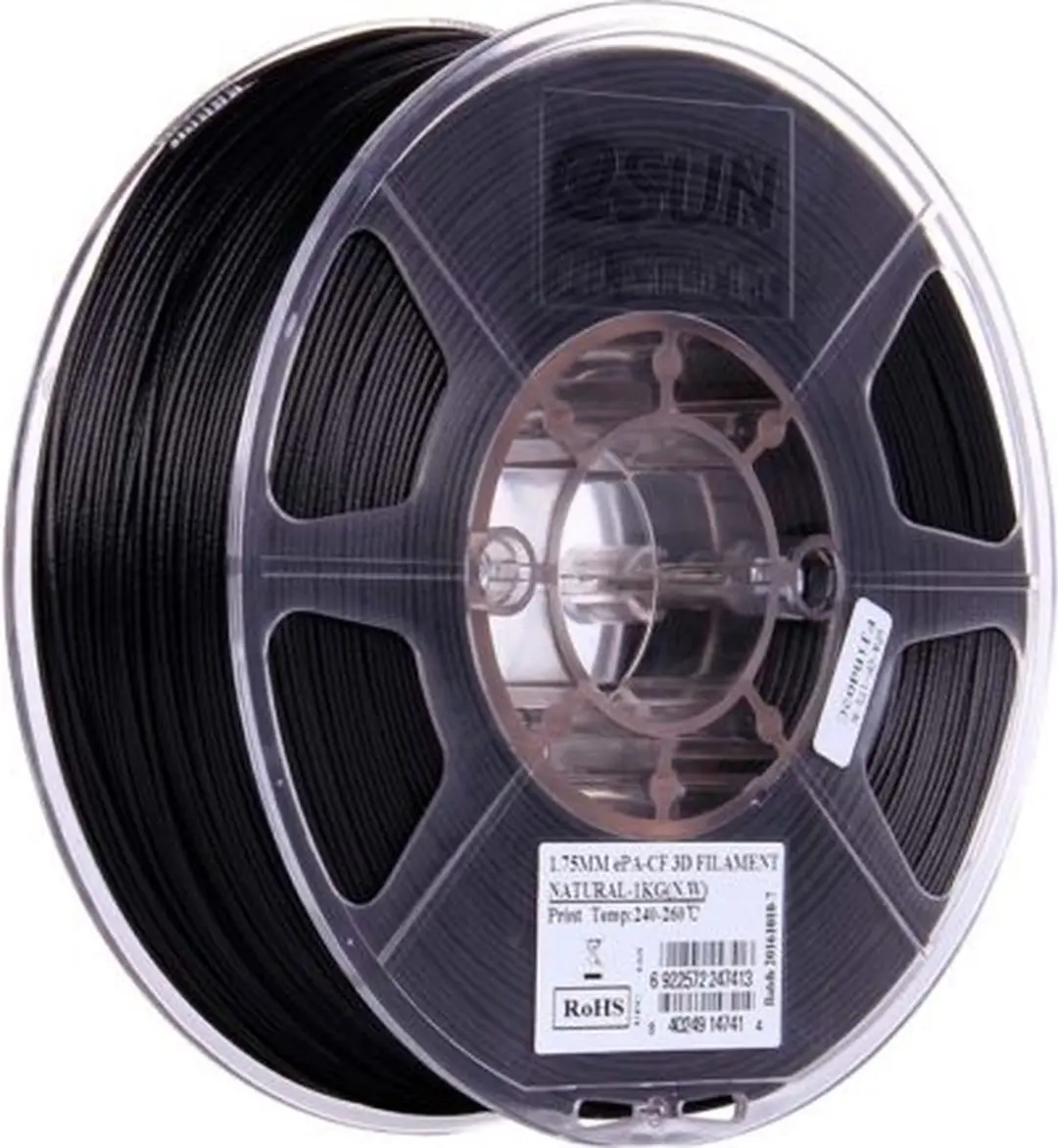 ESUN ePA12-CF 1.75mm Filament - 1kg - Transparant