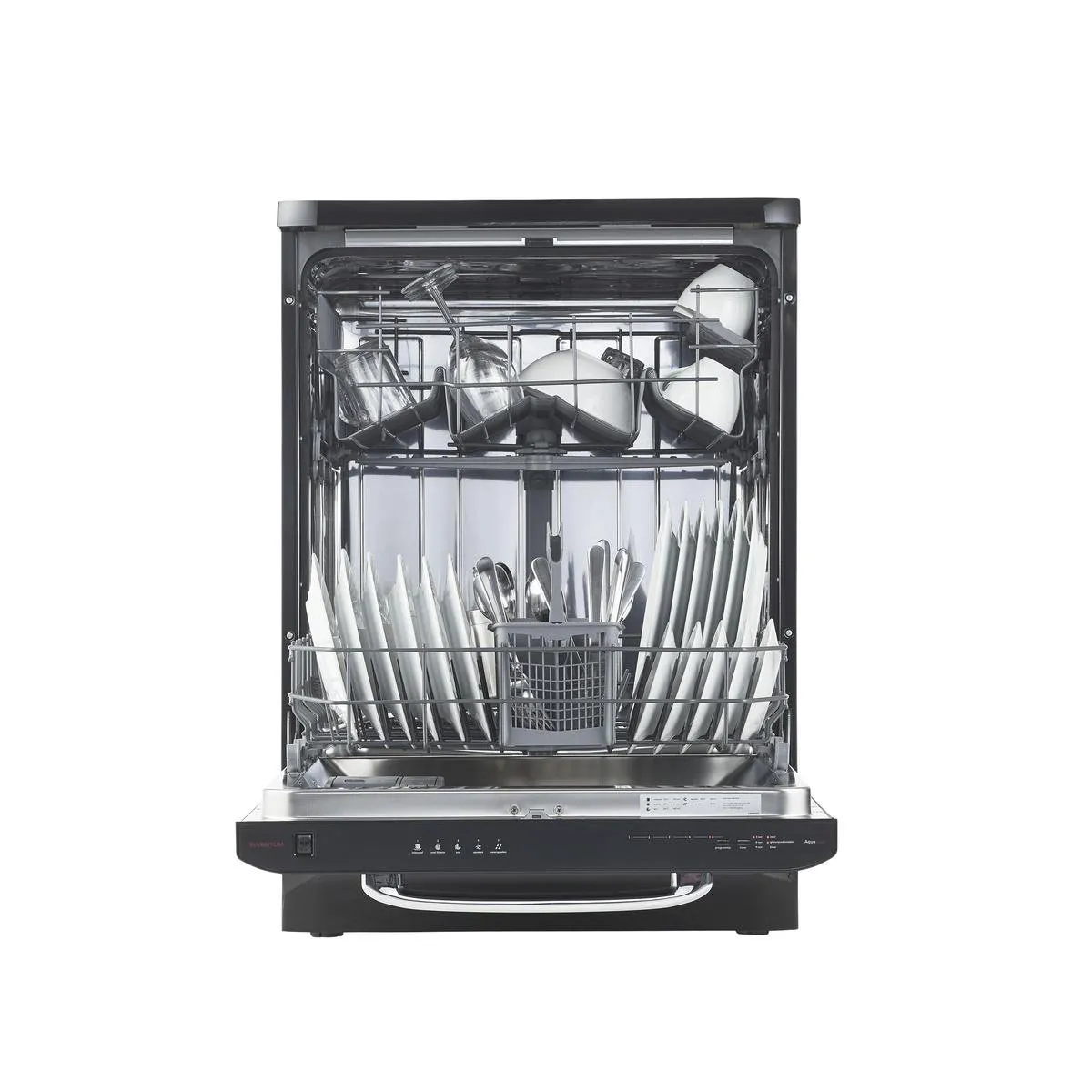 Inventum RVW6027AB Retro Vaatwasser 12 Couverts - Zwart