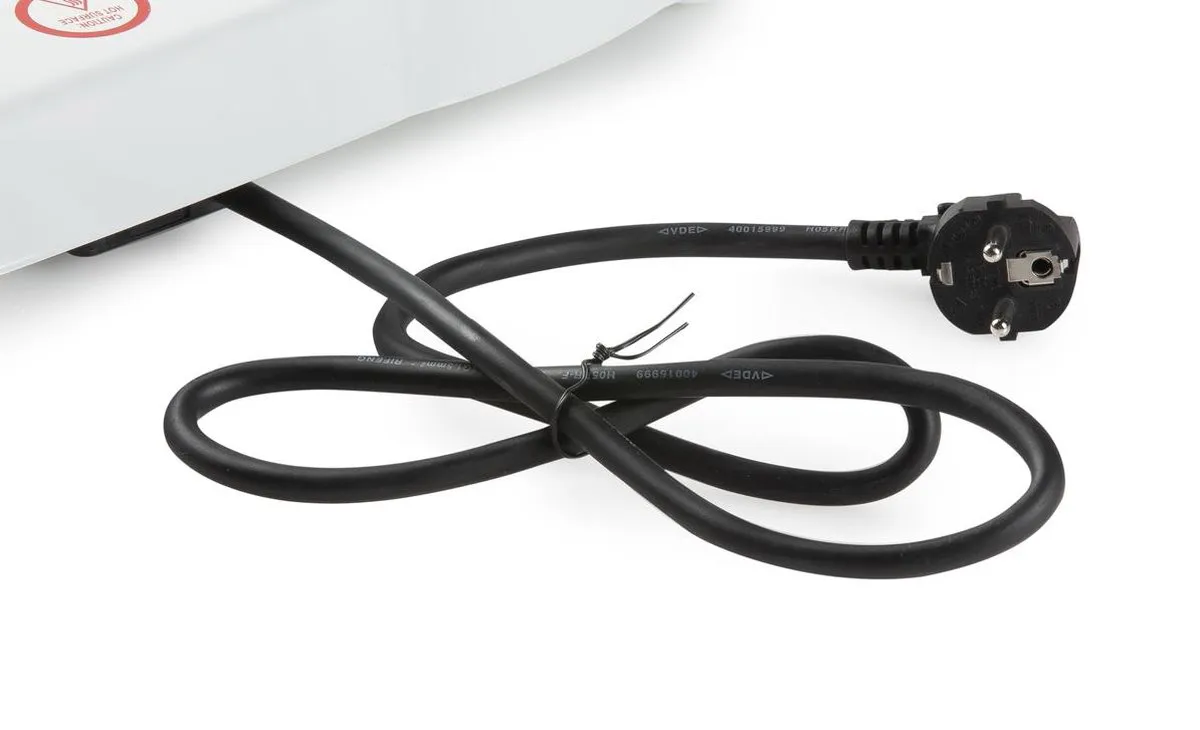 Domo DO310KP Kookplaat 2 Zones - 1500W Wit