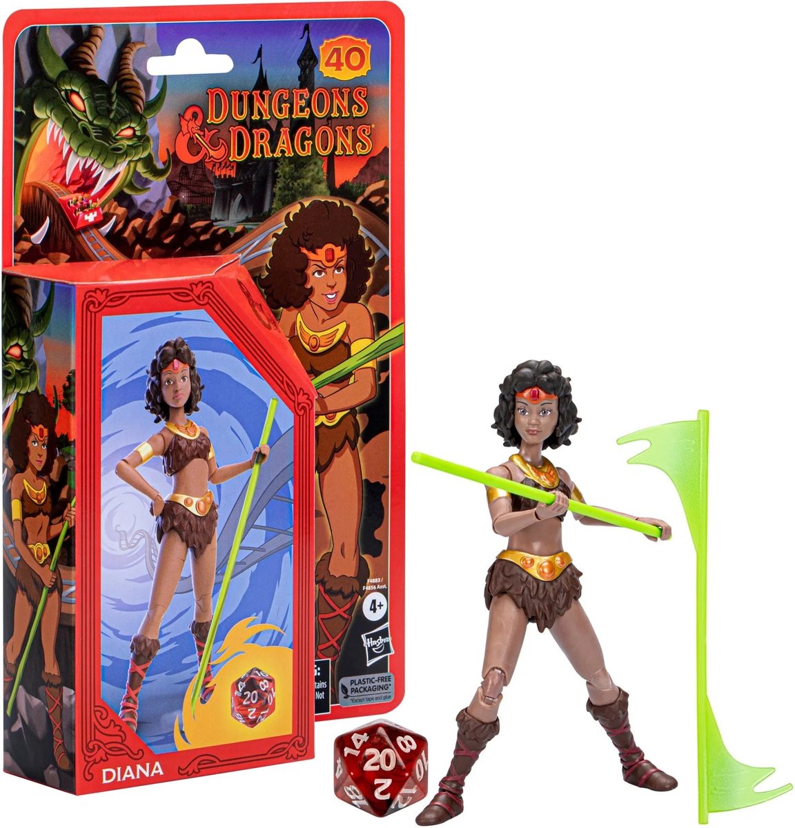 Hasbro Dungeons & Dragons Actiefiguur Diana 15 cm Multicolours