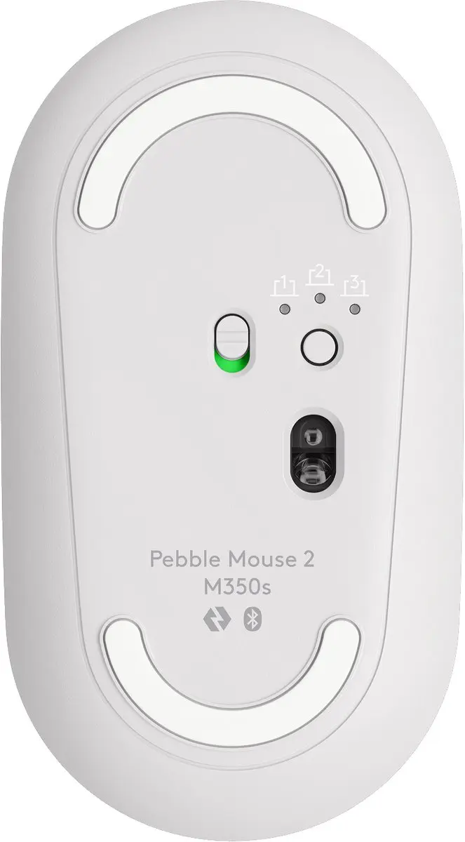 Logitech Pebble 2 Combo Set - Draadloos Toetsenbord & Muis - Wit - afbeelding 5 van 6