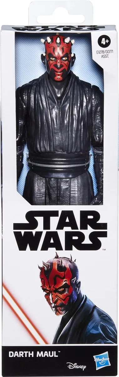 Hasbro Star Wars Titan Hero Series Darth Maul Actiefiguur 30cm - Multikleur
