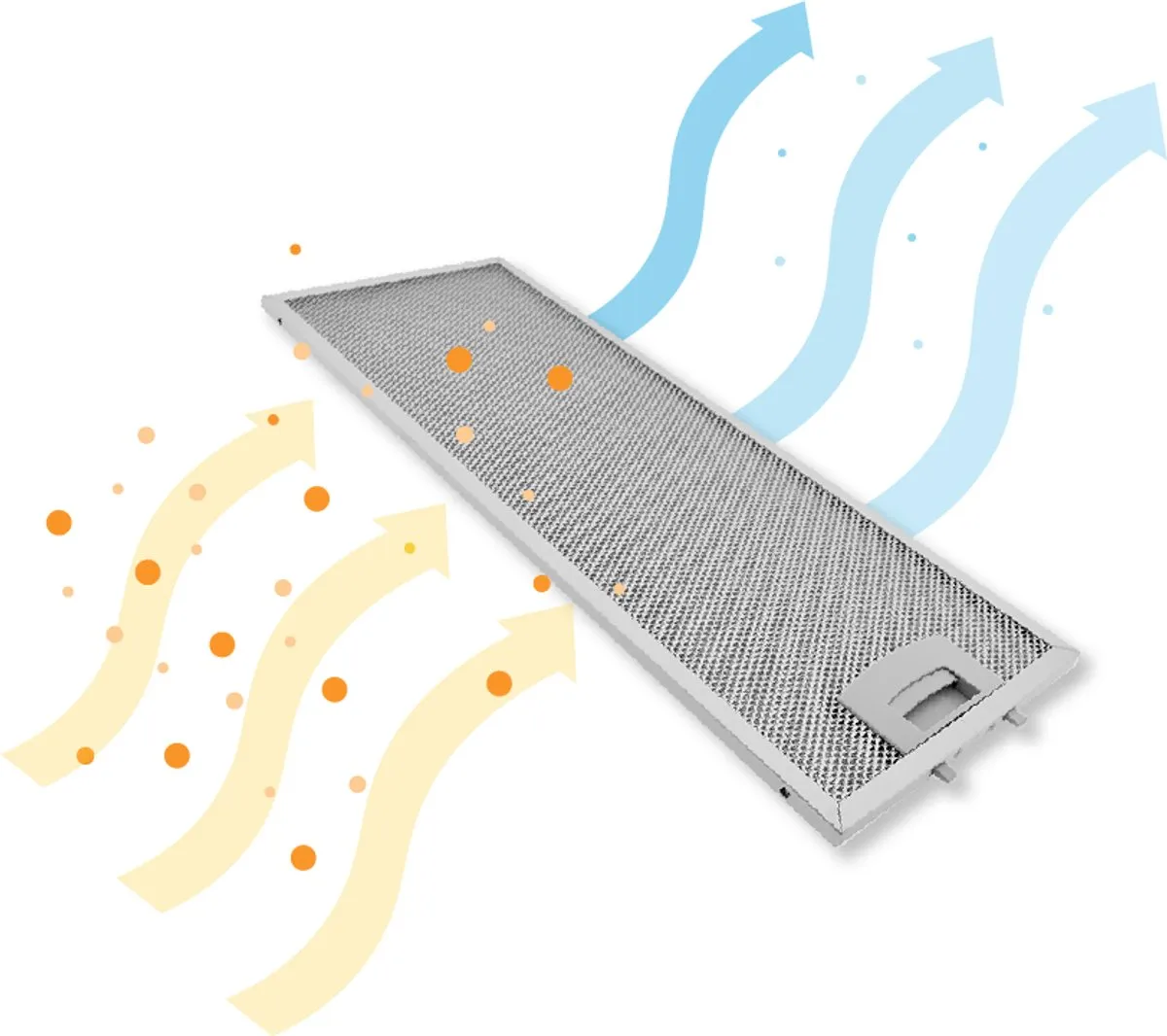 Bosch Metaalfilter 445x175mm 352813