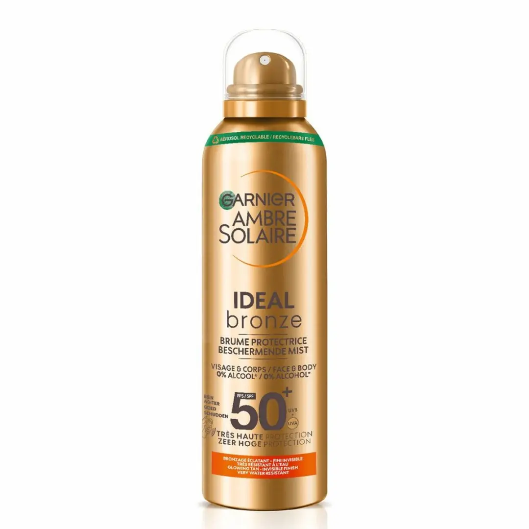 Garnier Ambre Solaire Ideal Bronze SPF 50+ Mist 750ml - 5 Stuks