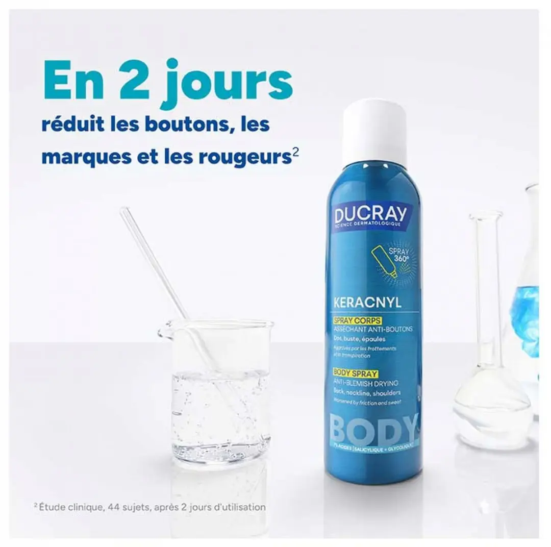 Ducray Keracnyl Anti-acne-spray Lichaam 150ml