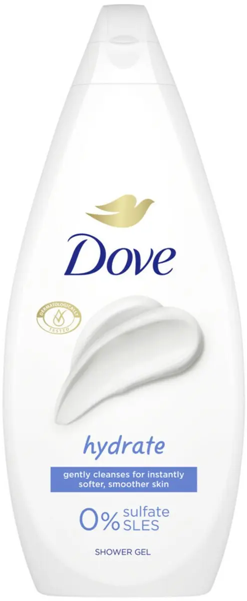 Dove Douchecrème Hydrate 720ml - 20 Stuks (5x4)