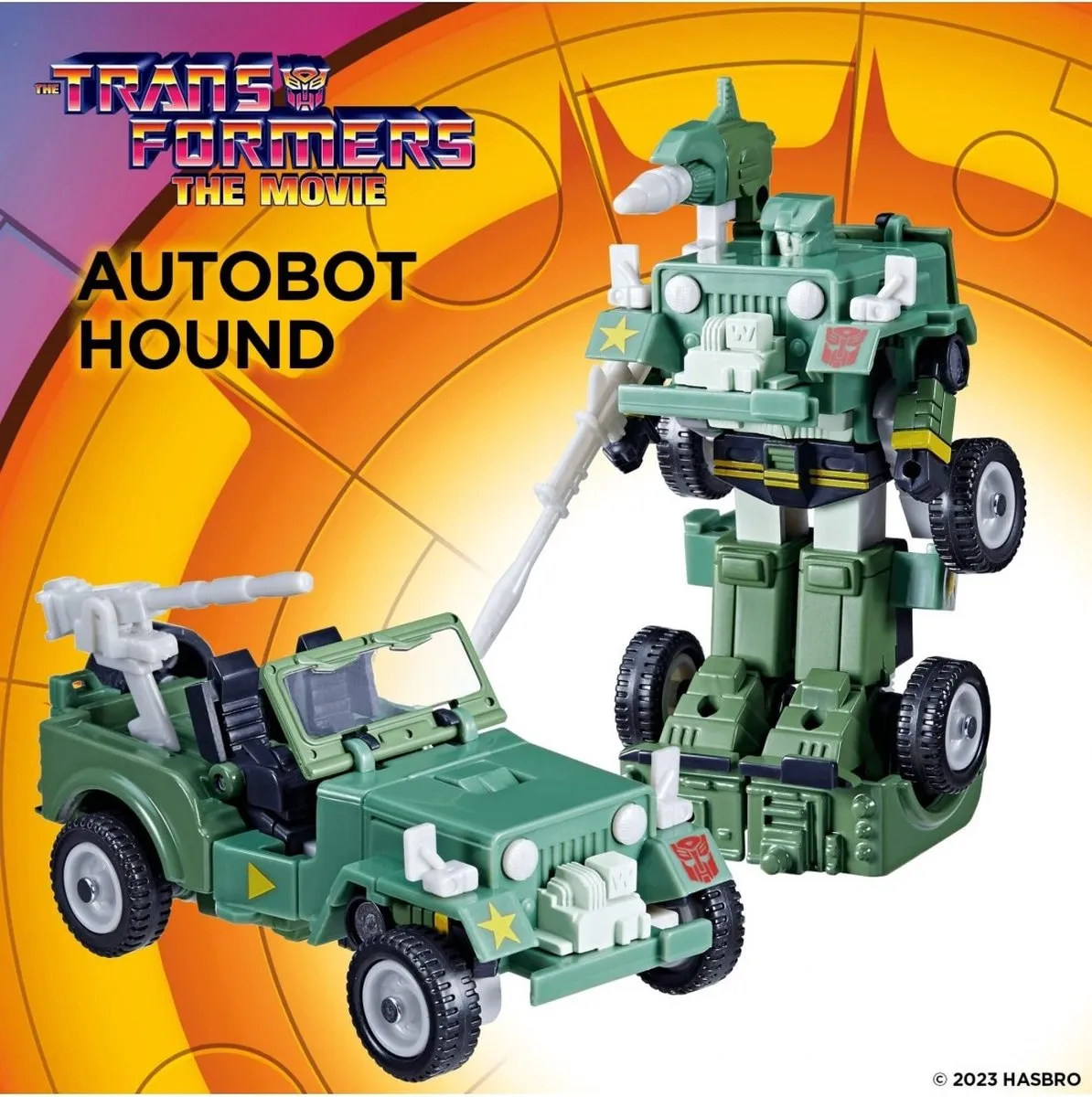 Hasbro Transformers G1 Autobot Hound F69445L0 - Actiefiguur 14cm - Multicolours - afbeelding 6 van 6