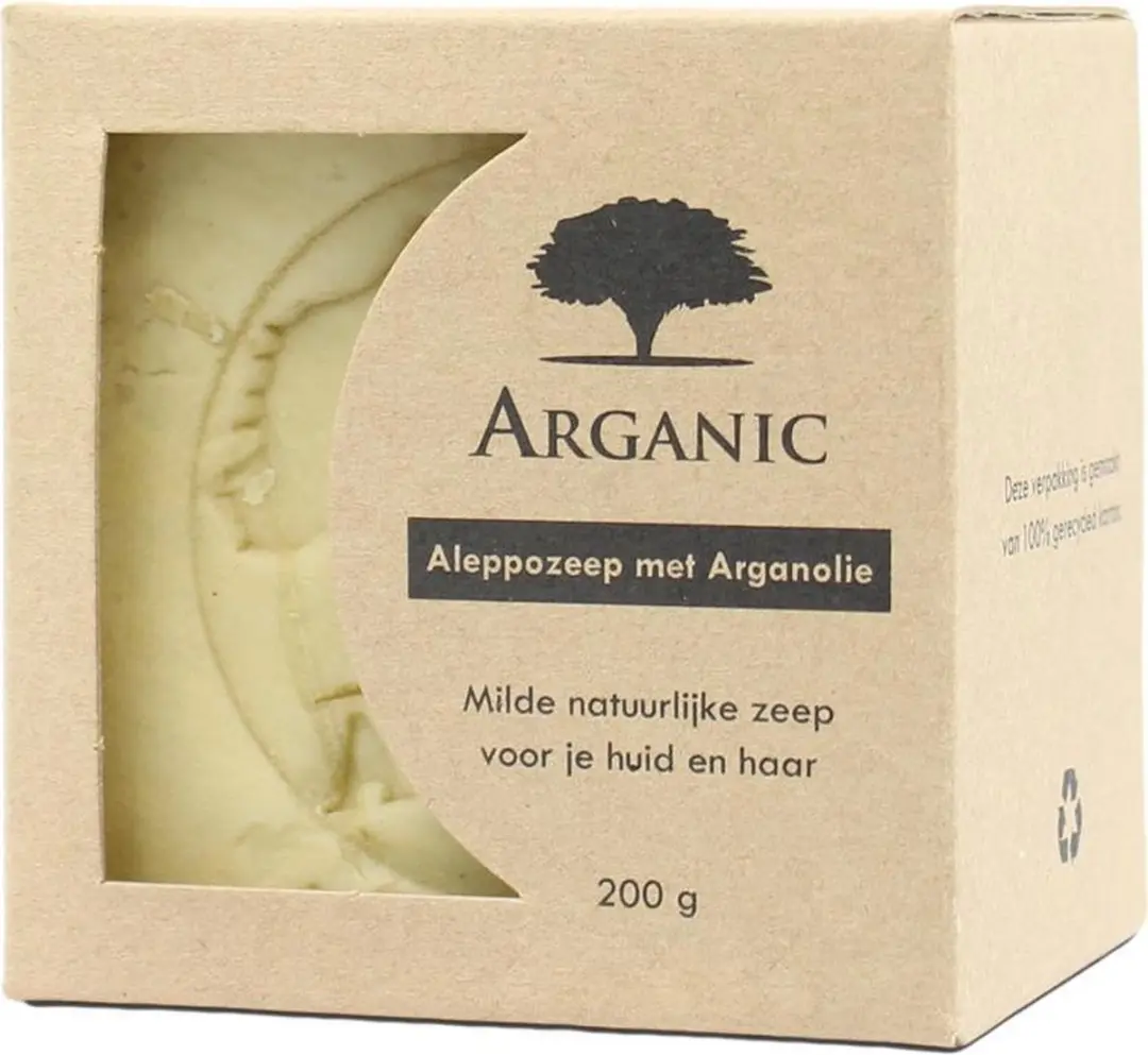 Arganic Aleppo Zeep met Arganolie 200g