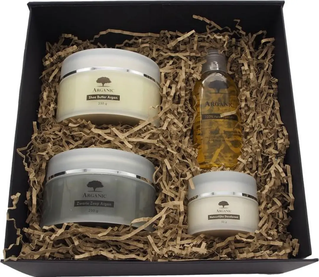 Arganic Body Cadeaupakket - 650g - Deodorant & Douchegel