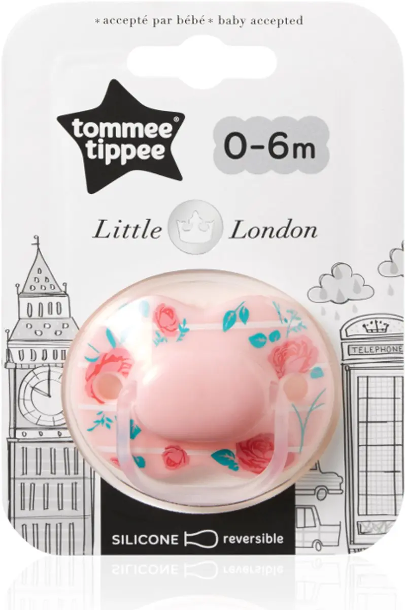 Tommee Tippee Little London Girl Speen 0-6 Maanden - afbeelding 2 van 3