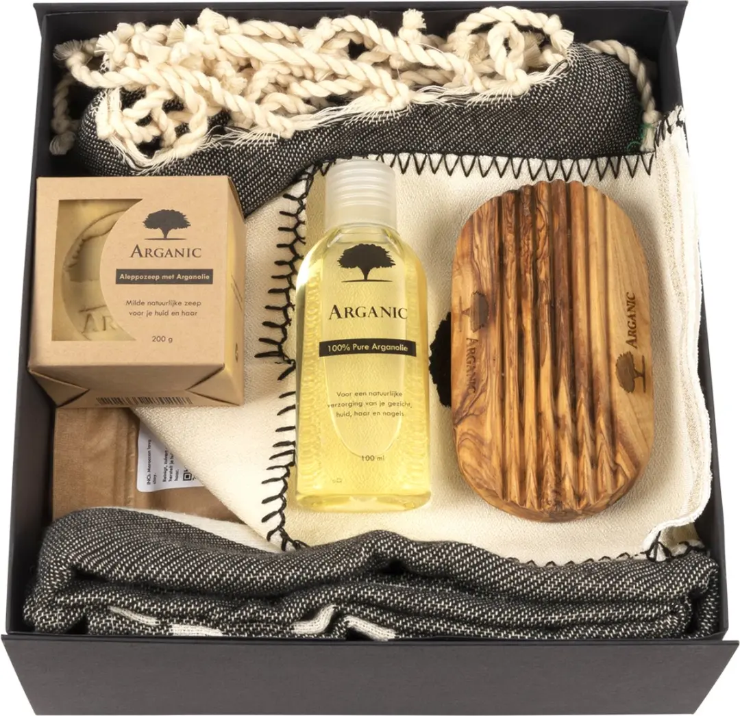 Arganic Wellness Plus Cadeaupakket - 6 Stuks - 550g