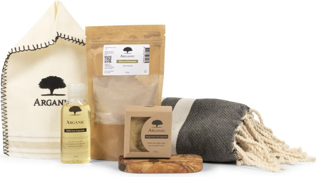 Arganic Wellness Plus Cadeaupakket - 6 Stuks - 550g