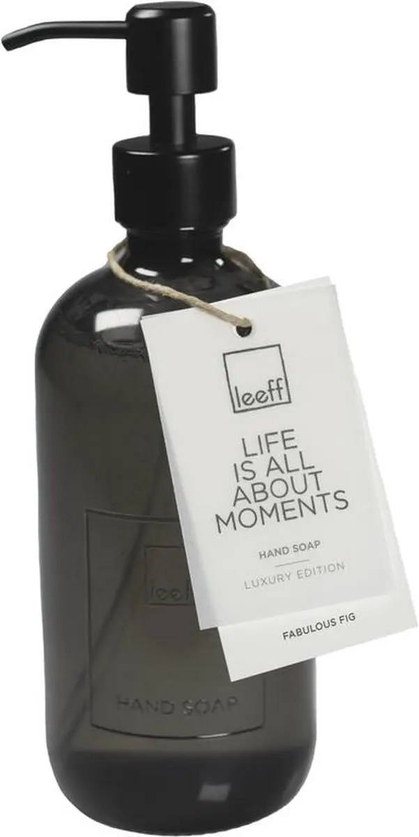 Leeff Handzeep Glazen Fles Fabulous Fig 500ml