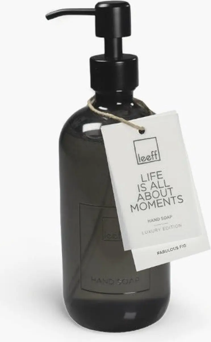 Leeff Handzeep Glazen Fles Fabulous Fig 500ml