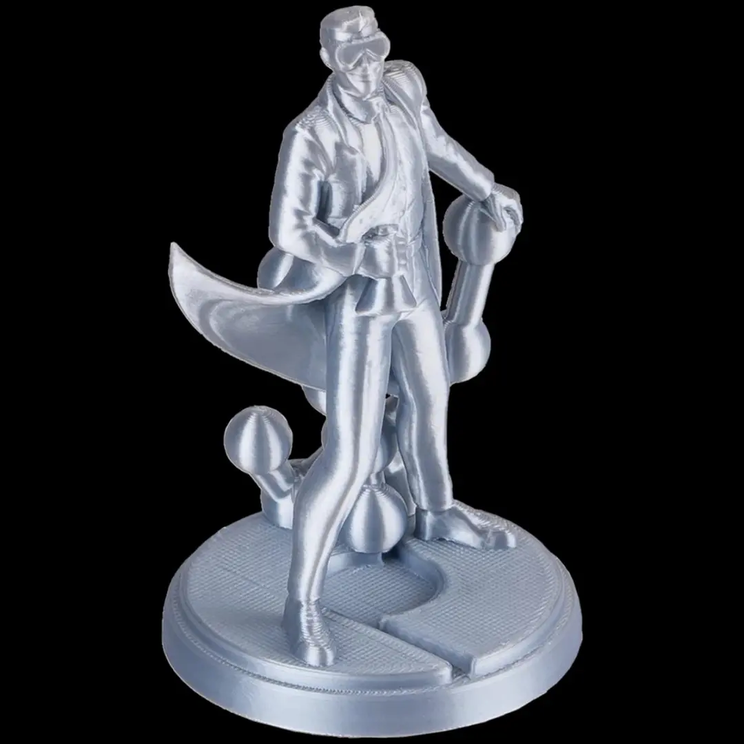 Polymaker PolyLite PLA Filament 1.75mm 1kg - Zilver