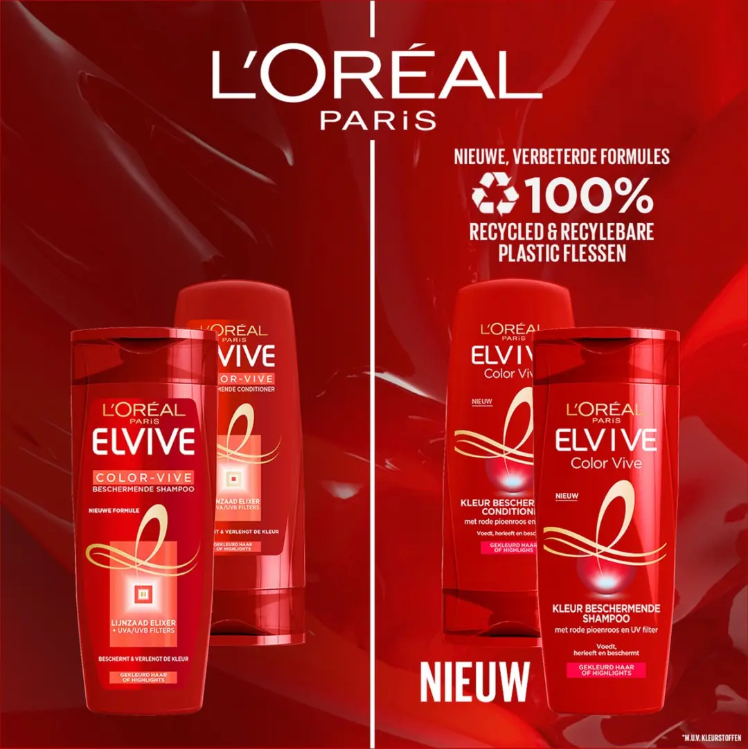 L'Oréal Paris Elvive Color Vive Shampoo 250ml - 6 Stuks