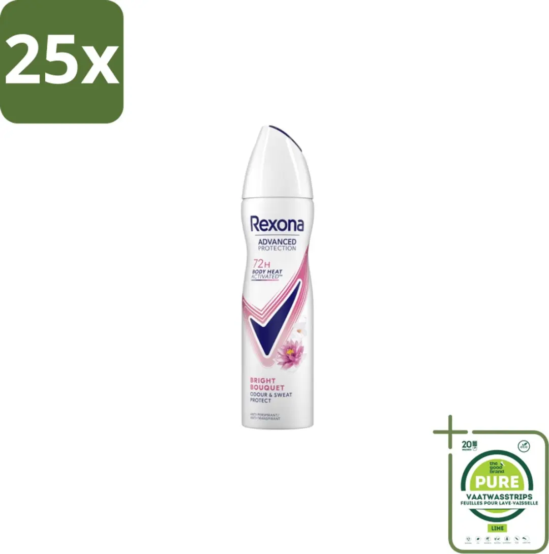 Rexona Advanced Protection Bright Bouquet Deodorant Spray 150ml