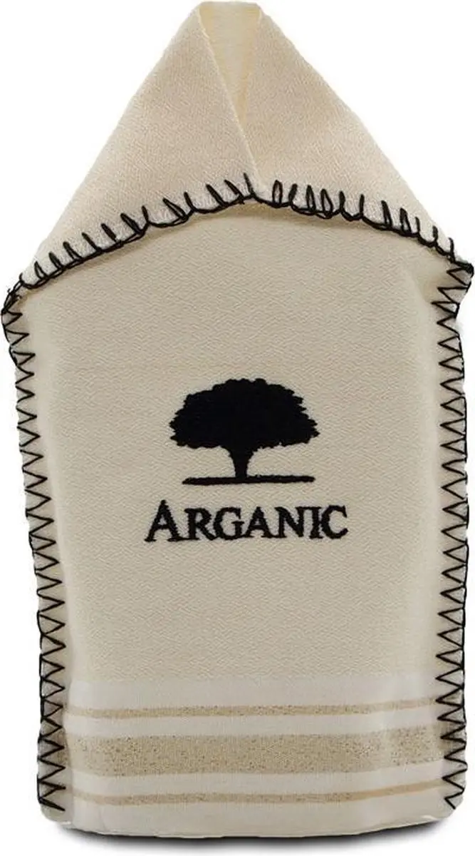 Arganic Turkse Hamam Scrubhandschoen