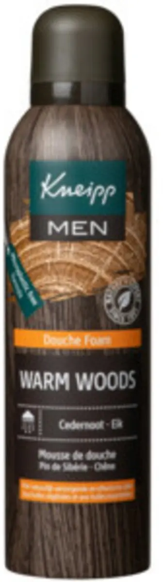 Kneipp Men Warm Woods Doucheschuim 200ml - 3 Stuks
