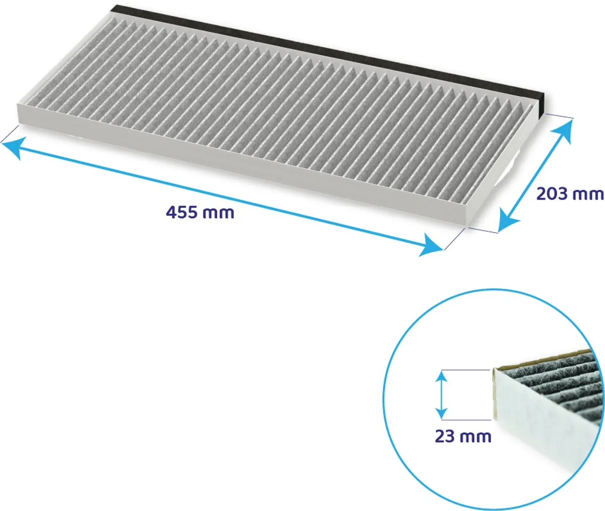 Bosch CleanAir Koolstoffilter 17006837 - Zwart