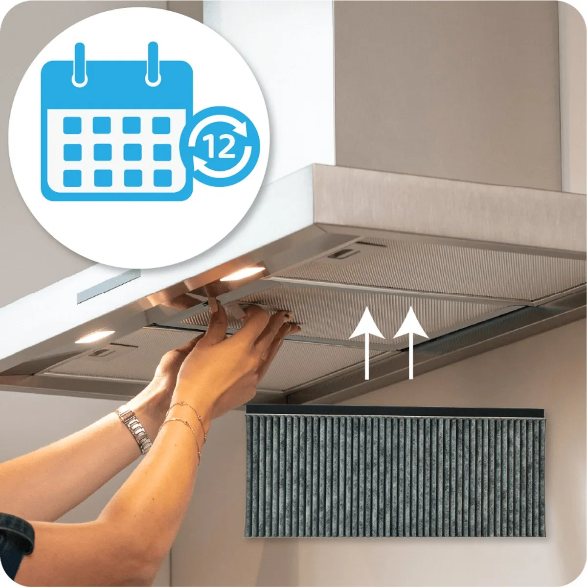 Bosch CleanAir Koolstoffilter 17006837 - Zwart