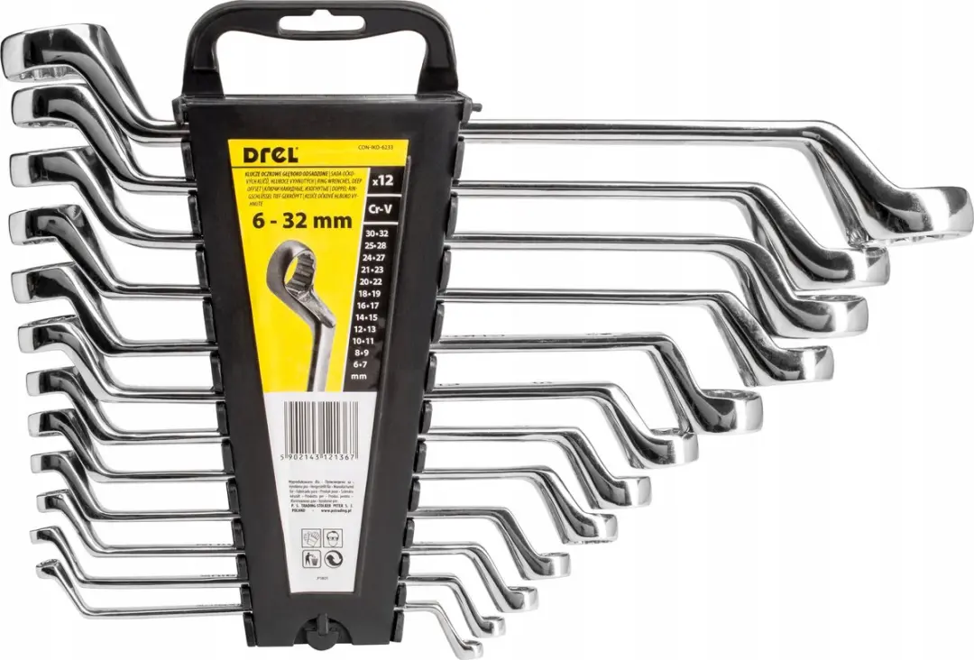 Condor DREL Ringsteeksleutel Set 6-32mm - 12 Stuks